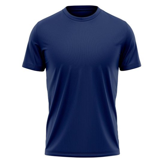 Camisa Azul de Treino